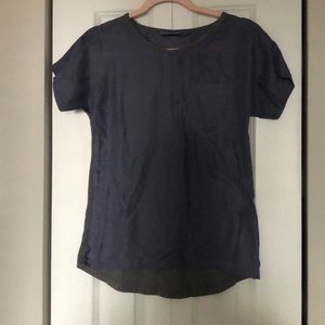 Simply Vera Vera Wang 2 Tone T-shirt
